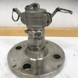 Haponkestävä laippa PN16 camlock liittimellä - Purkukolmio.fi