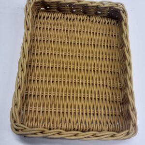 Leipäkori 38*29*7 cm polyrottinkia