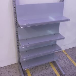 Myymälähylly moduuli korkeus 124 cm