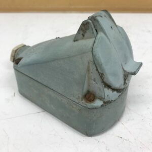 Vanha alumiininen strömberg voimavirtapistorasia 16A