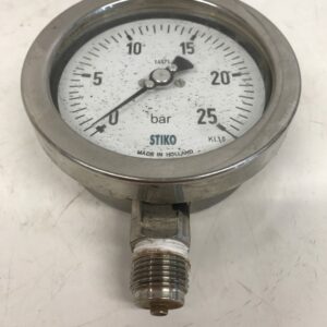 Iso painemitteri STIKO 0-25bar mekaaninen näyttö