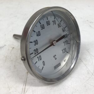 Lämpömittari Wika 0-120°c mekaaninen näyttö 100 mm