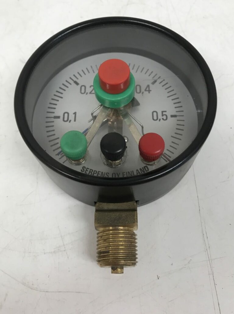 Painemittari 0-0,6 MPa mekaanisella näytöllä