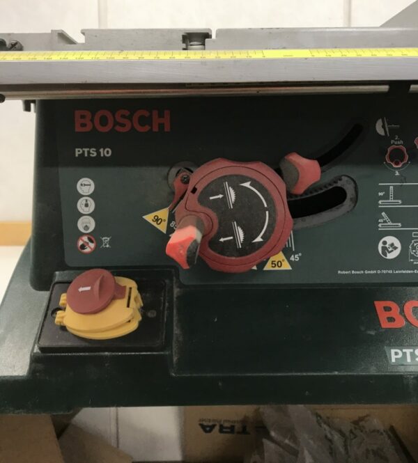 Pöytäsirkeli Bosch PTS 10 varaosiksi
