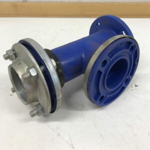 Muovinen putkiston T-yhde 120 mm laipoilla Muovinen putkiston T-yhde 120 mm laipoilla Fullrichtung