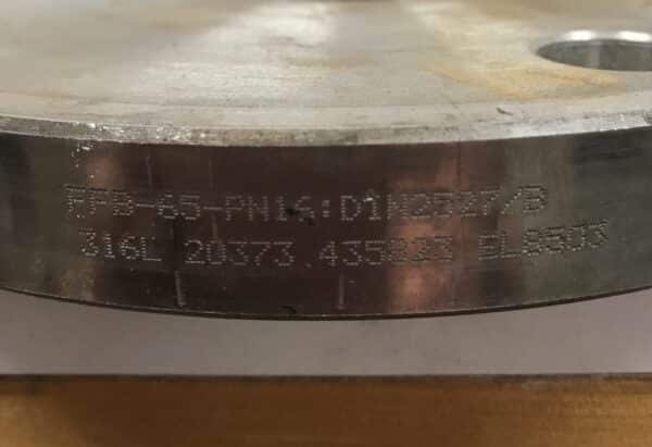 Putkilaippa sisäkierteellä 185 mm FFB-65-PN16:DIN