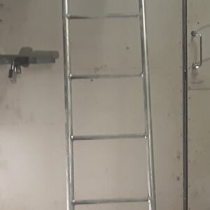 Tikapuut 250 cm pitkät ruostumatonta terästä