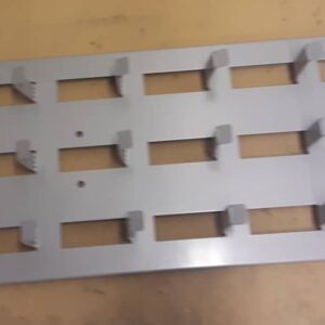 Metallinen koukkulevy 94x35 cm