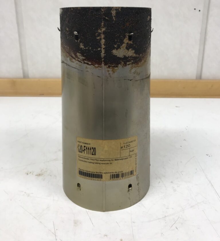 Piipun sisäputken ruostumaton kartiojatko 120 mm