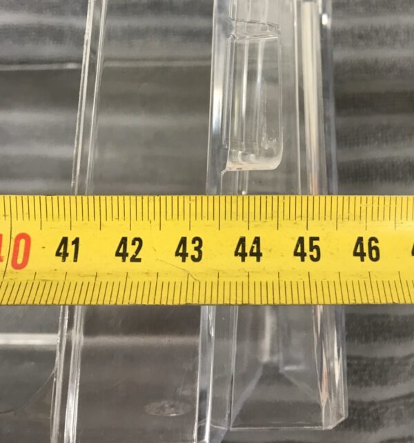 Electrolux EN3441JOW jääkaappipakastin oven muovihylly 48,5 cm