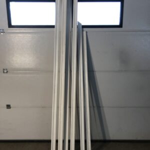 Käytettyä kulmalistaa 15 * 58 mm 13m erä