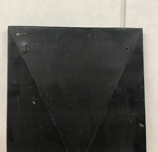 Musta maalattu piipunhattu 89 cm * 44 cm