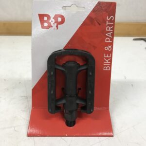 Polkupyörän polkimet B&P Junior 1/2' Musta
