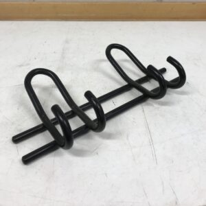 Musta pyörömetalli seinänaulakko 30 cm