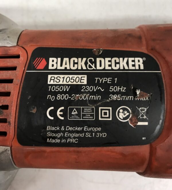 Puukkosaha Black & Decker RS1050E varaosiksi