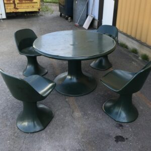 Vihreä ruokailuryhmä entisöitäväksi - Purkukolmio.fi