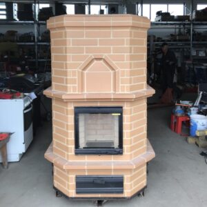 Muurattu tiilitakka Pikku-Lassi perusmalli 98 * 178 cm