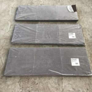 Kerabit harjalaatta 19419 33,3 cm * 33,3 cm Kaarna, Ruskea/Musta