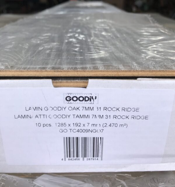 Laminaatti tammi Goodiy Oak Rock Ridge 7 mm 31 2,47 m2