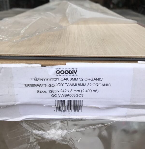 Laminaatti Goodiy Oak Tammi 8 mm 32 Organic 2,49 m2
