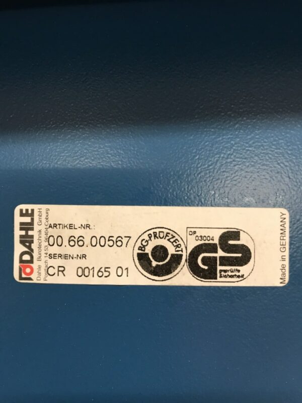 Paperileikkuri GS Dahle CR 00165 01