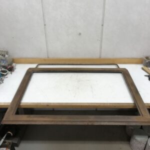 Puuhellan pintakehys Högfors No 3.A.