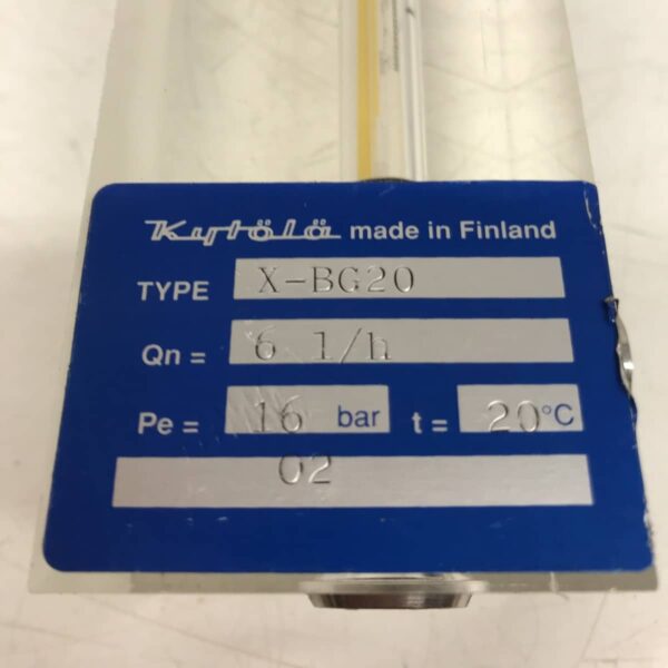 Virtausmittari hapelle Kytölä Instruments X-BG20 - Purkukolmio.fi