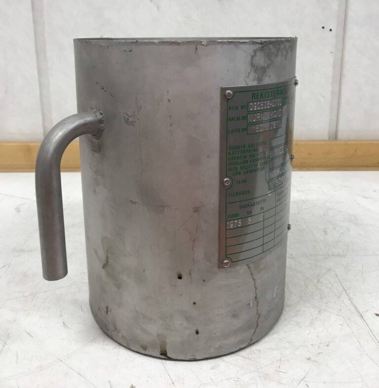 Haponkestävä avosäiliö/muki 25 cm/ 19,5 cm