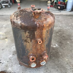 Högfors 14 ylävesisäiliö kierukalla - Purkukolmio.fi