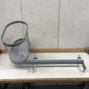 Myymälähyllyn lisäosa läpinäkyvällä astialla - Purkukolmio.fi