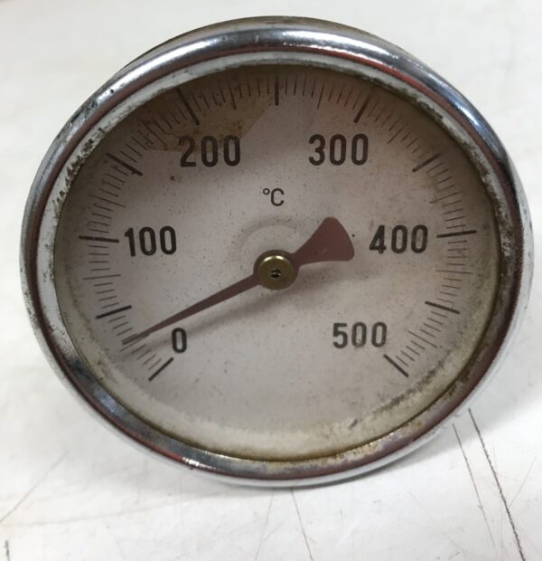 Lämpömittari 0-500°c mekaaninen näyttö 64 mm - Purkukolmio.fi
