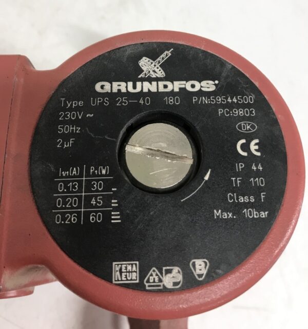 Grundfos UPS 25-40 180 - Purkukolmio.fi