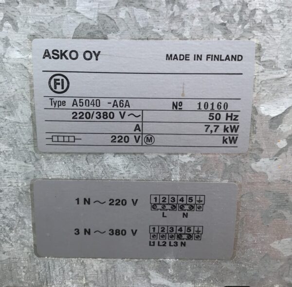 Sähköliesi UPO A5040 - Purkukolmio.fi