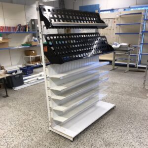 Myymälähylly 120 cm × 164 cm - Purkukolmio.fi