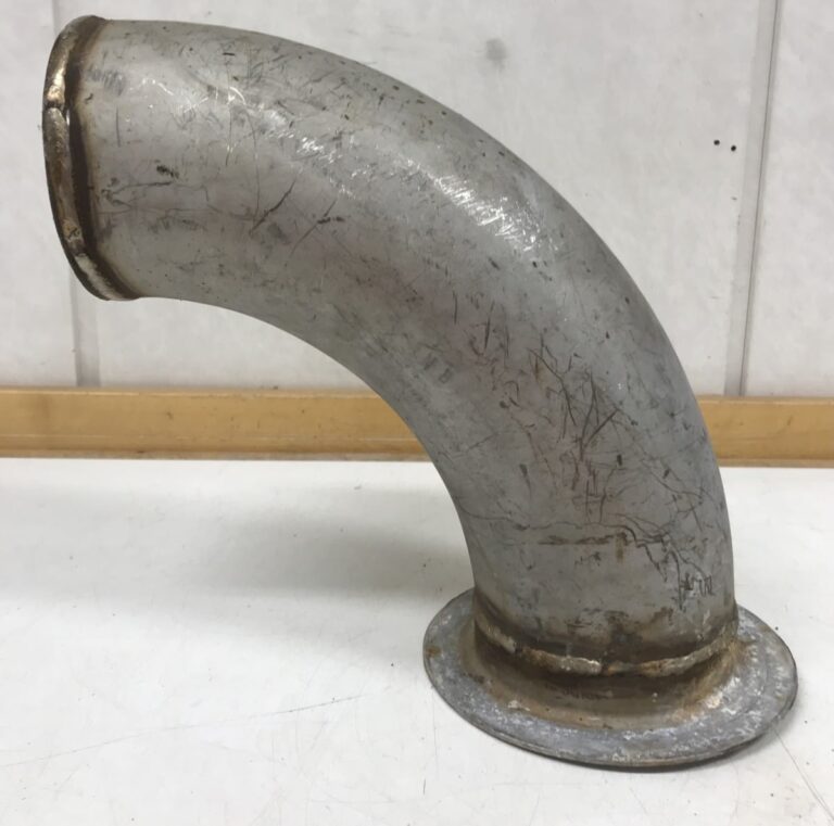 Putkikäyrä ∅ 130 mm laipalla - Purkukolmio.fi