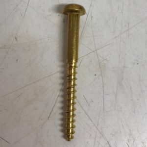 Messinkiruuvi 5x50 mm, kupukanta ristiuralla 5 kpl - Purkukolmio.fi