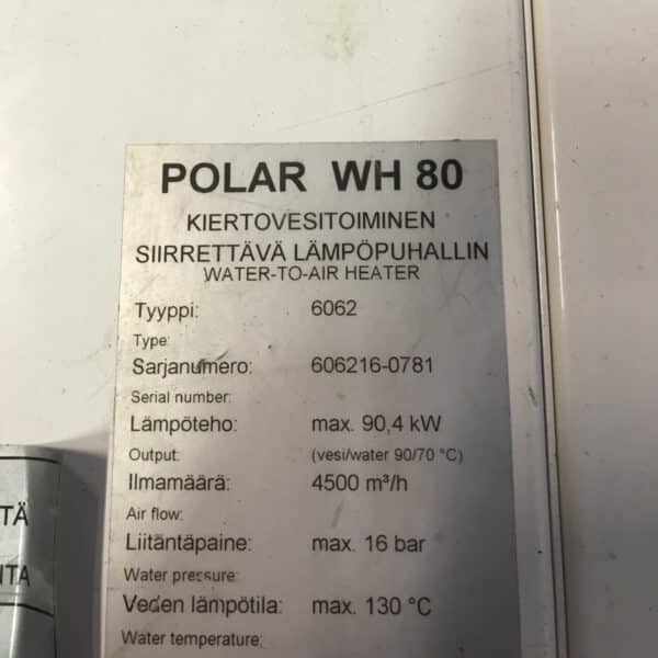 Polar WH 80 korjattavaksi - Purkukolmio.fi