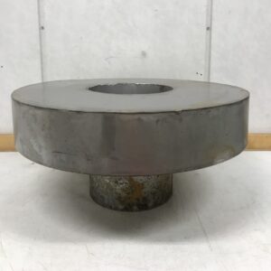 Ruostumaton piipunhattu 52 cm - Purkukolmio.fi