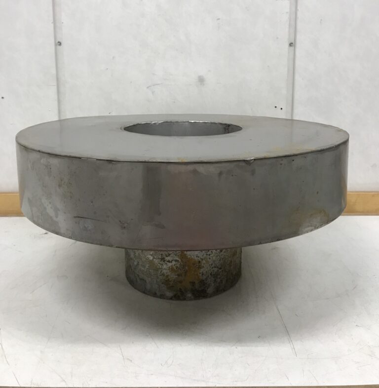 Ruostumaton piipunhattu 52 cm - Purkukolmio.fi