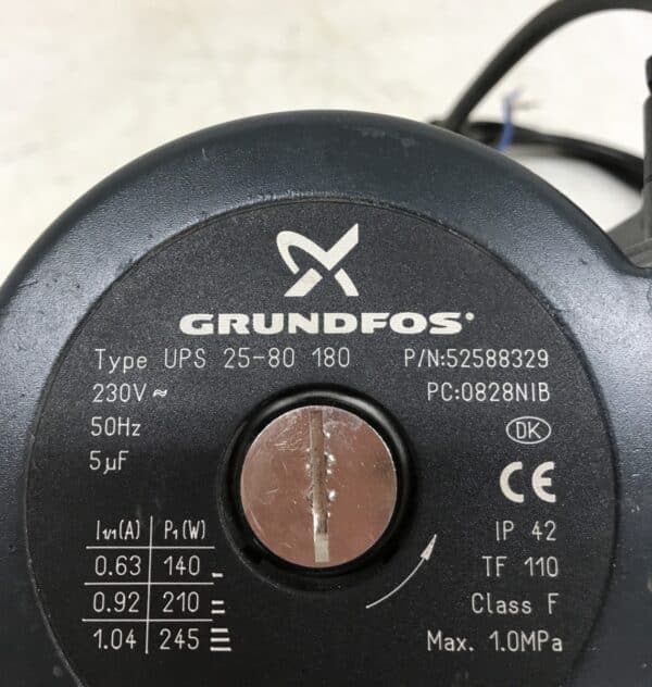 Grundfos UPS 25-80 180 - Purkukolmio.fi
