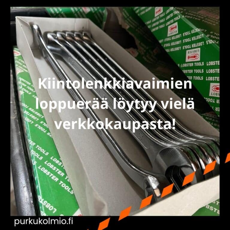 Kiintolenkkiavaimia - Purkukolmio.fi