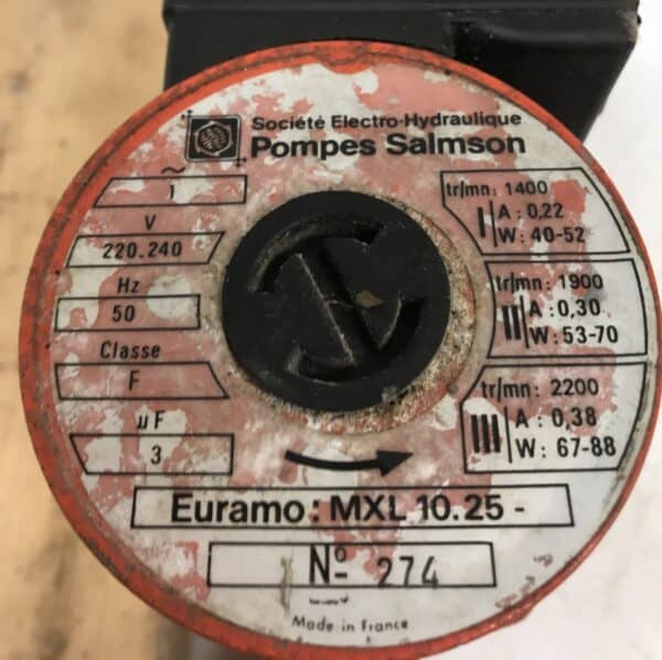 Pompes Salmson Euramo MXL 10.25 - Purkukolmio.fi