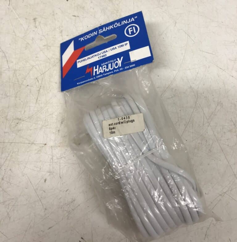 Puhelinjatkojohto 10 m - Purkukolmio.fi