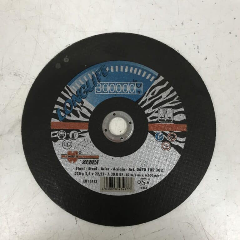 Wurth Longlife katkaisulaikka 230x2,5 mm teräkselle - Purkukolmio.fi