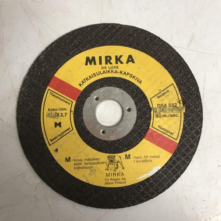 Mirka Deluxe katkaisulaikka 150 x 2,7 mm teräkselle - Purkukolmio.fi