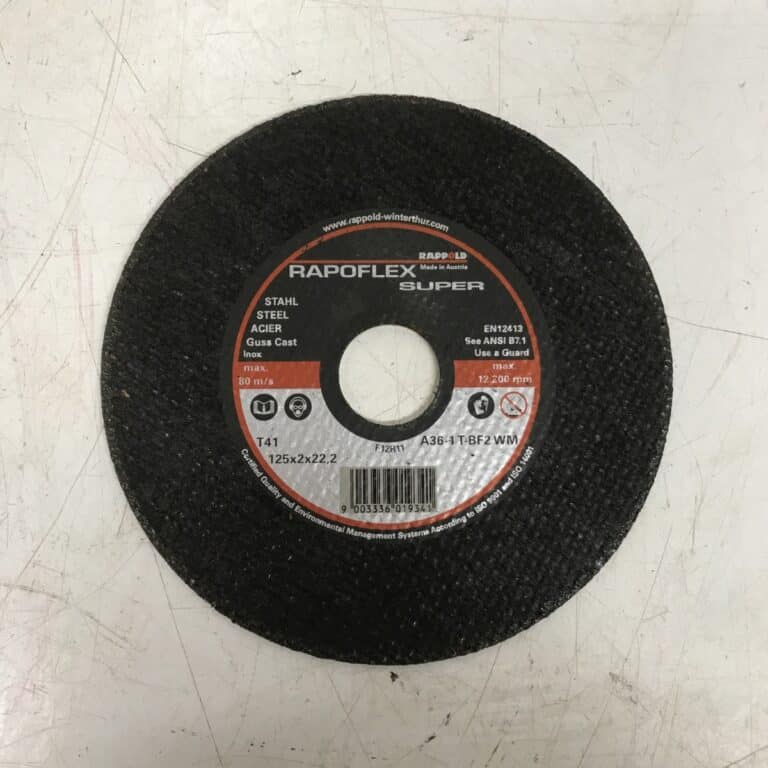 Rapoflex super katkaisulaikka 125 x 2 mm teräkselle - Purkukolmio.fi