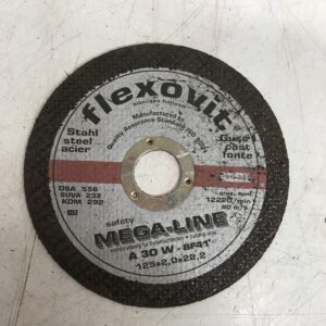 Flexovit katkaisulaikka 125 x 2 mm teräkselle - Purkukolmio.fi