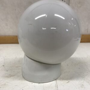 Vanha lasinen pallovalaisin halkaisija 15 cm - Purkukolmio.fi