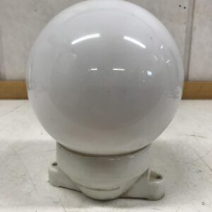 Vanha lasinen pallovalaisin 15 cm - Purkukolmio.fi