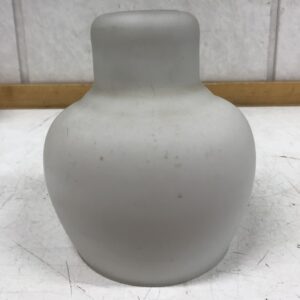 Valaisimen himmeä maitolasikupu korkeus 18 cm - Purkukolmio.fi